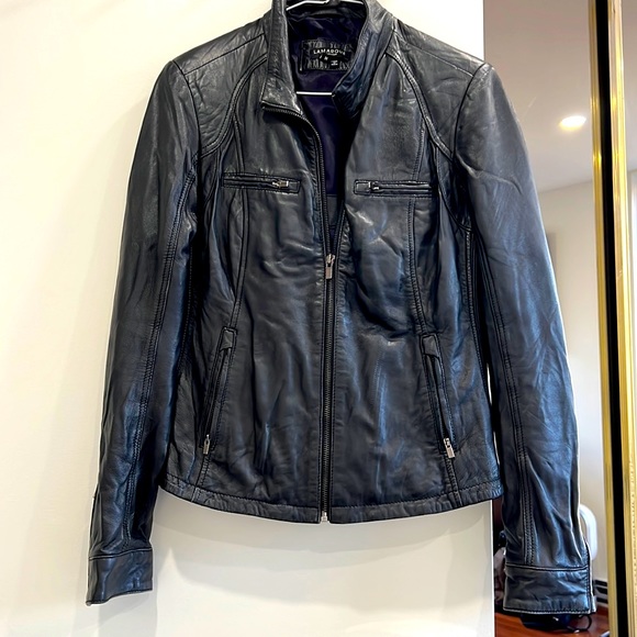 Real leather Lamarque jacket - Picture 1 of 5